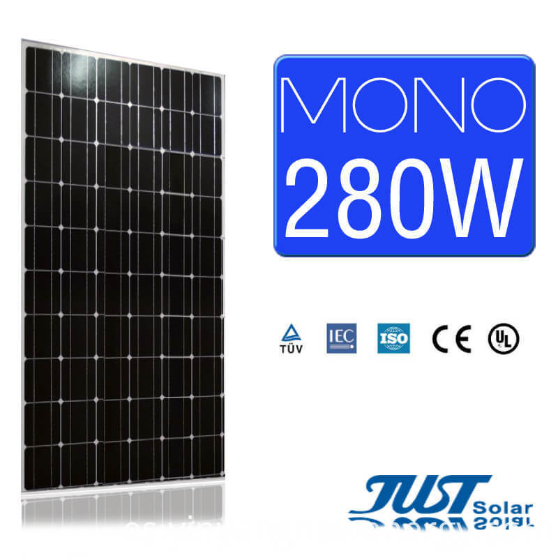 Precio barato Panel Solar Cristalino 280 W para Sistema Solar Inicio